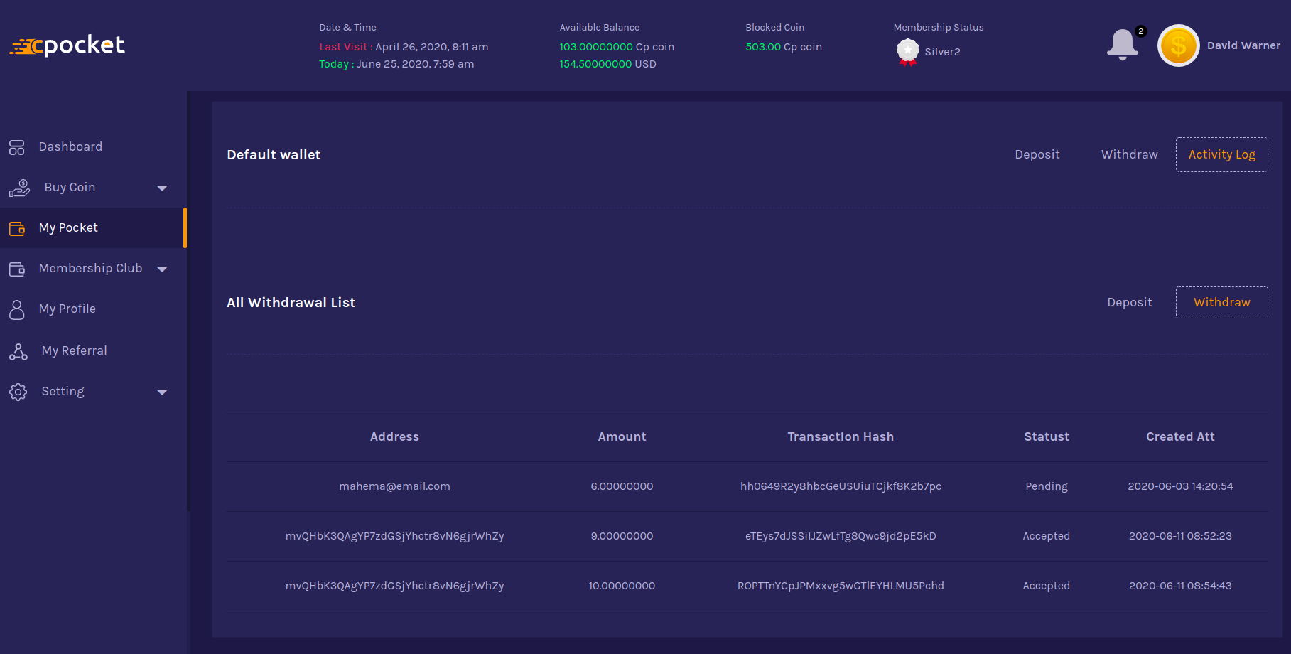 P2P EXCHANGE